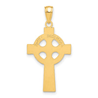 14k Celtic Cross Pendant