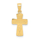 14k First Holy Communion Cross Pendant