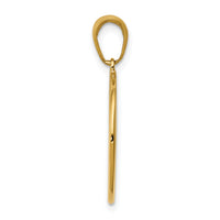 14k Saint Anthony Small Round Medal Pendant