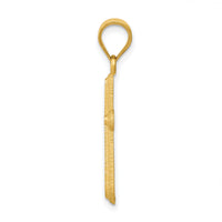 14k Polished Cross Pendant