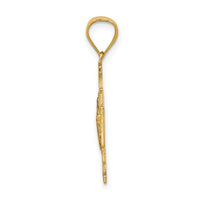 14k San Benito 2-Sided Cross Pendant