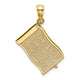 14K 3-D Moveable Pages The Lord Is My Shepherd Psalm 23 Charm