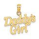 14K DADDYS GIRL Charm