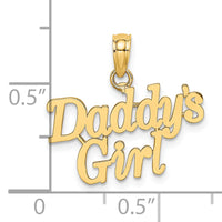 14K DADDYS GIRL Charm
