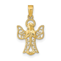 14k Angel Pendant