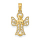14k Angel Pendant