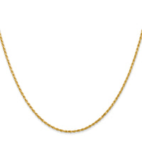 14k 1.3mm Solid D/C Machine-Made Chain