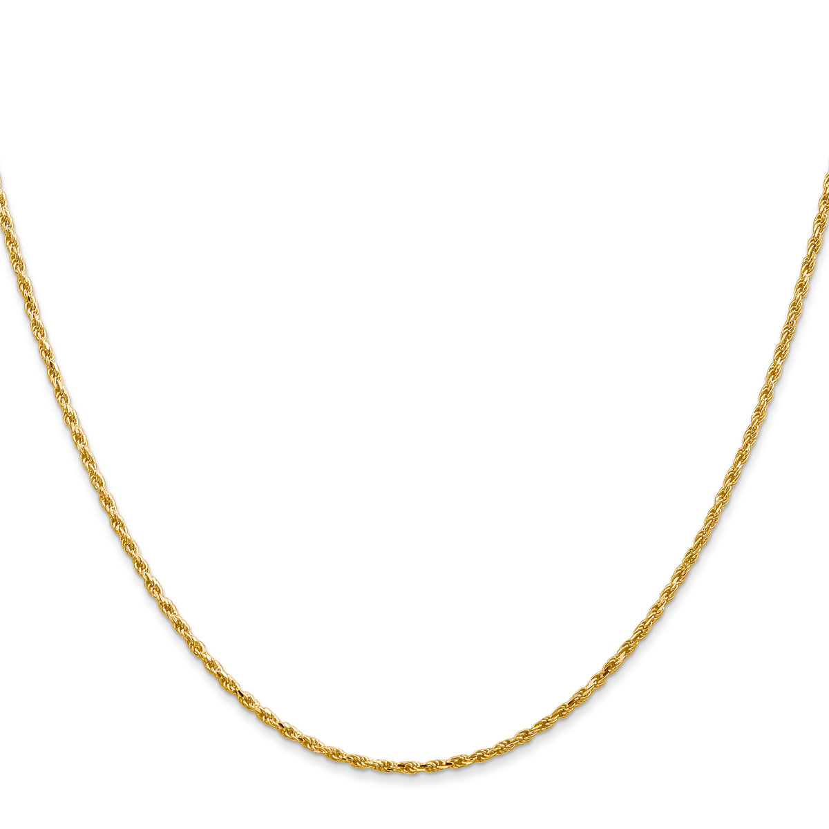 14k 1.3mm Solid D/C Machine-Made Chain