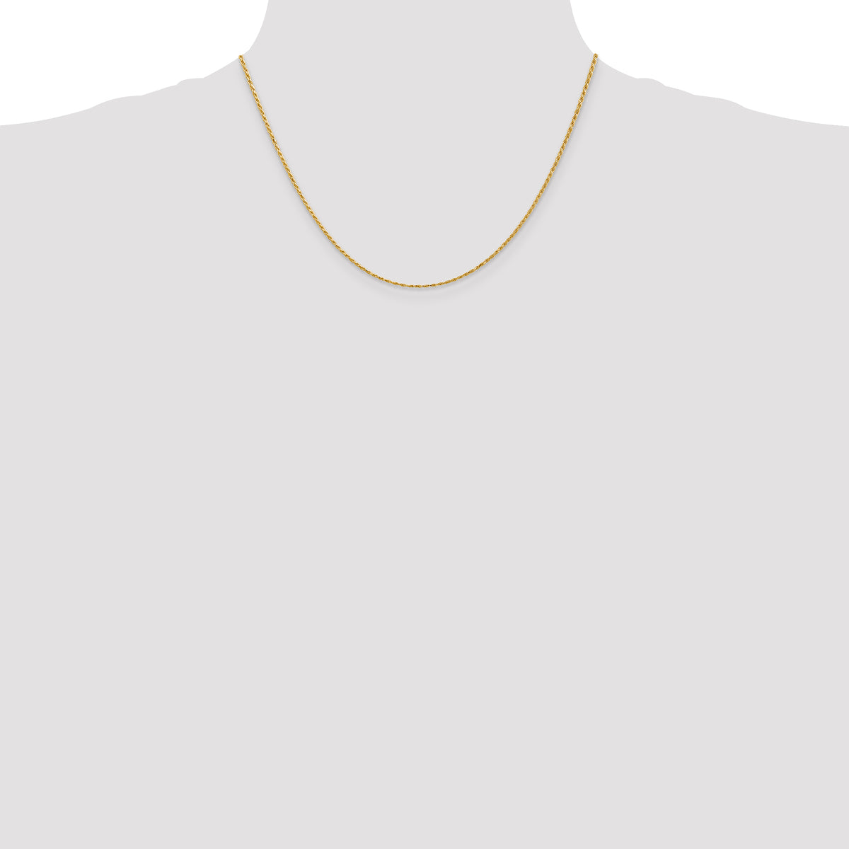 14k 1.3mm Solid D/C Machine-Made Chain