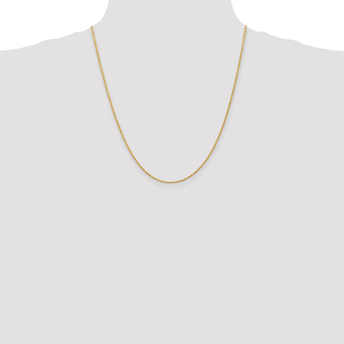 14k 1.3mm Solid D/C Machine-Made Chain