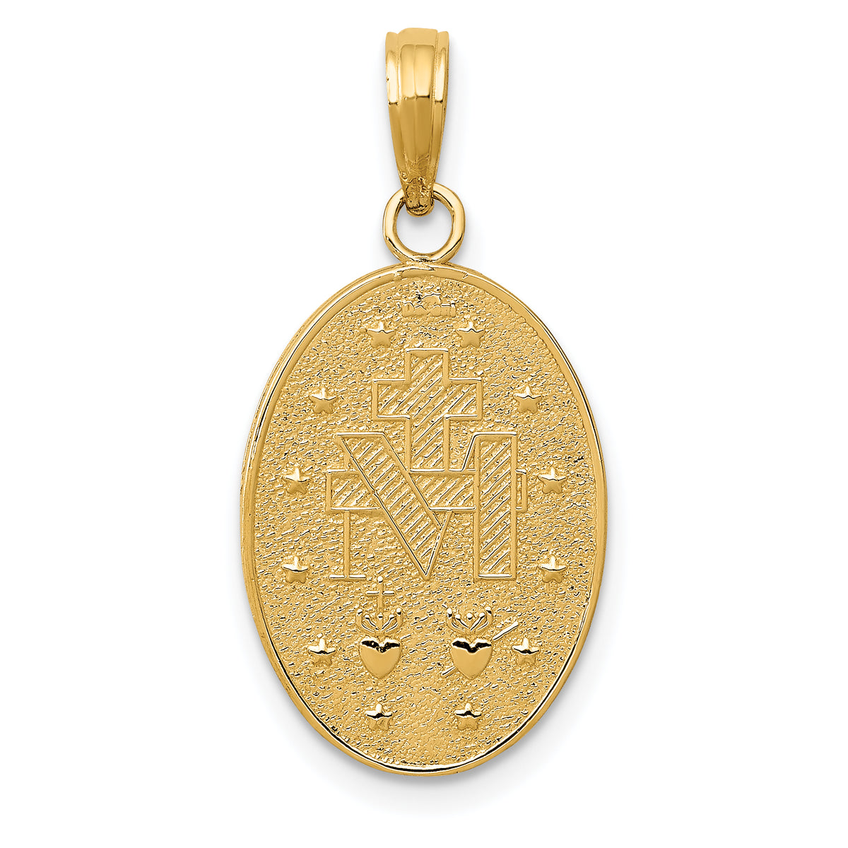 14k Miraculous Medal Pendant