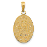 14k Miraculous Medal Pendant