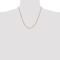 14k 1.8mm Mariners Link Chain