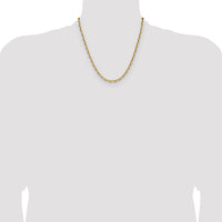 14k 3.5mm D/C Mariner Anchor Chain
