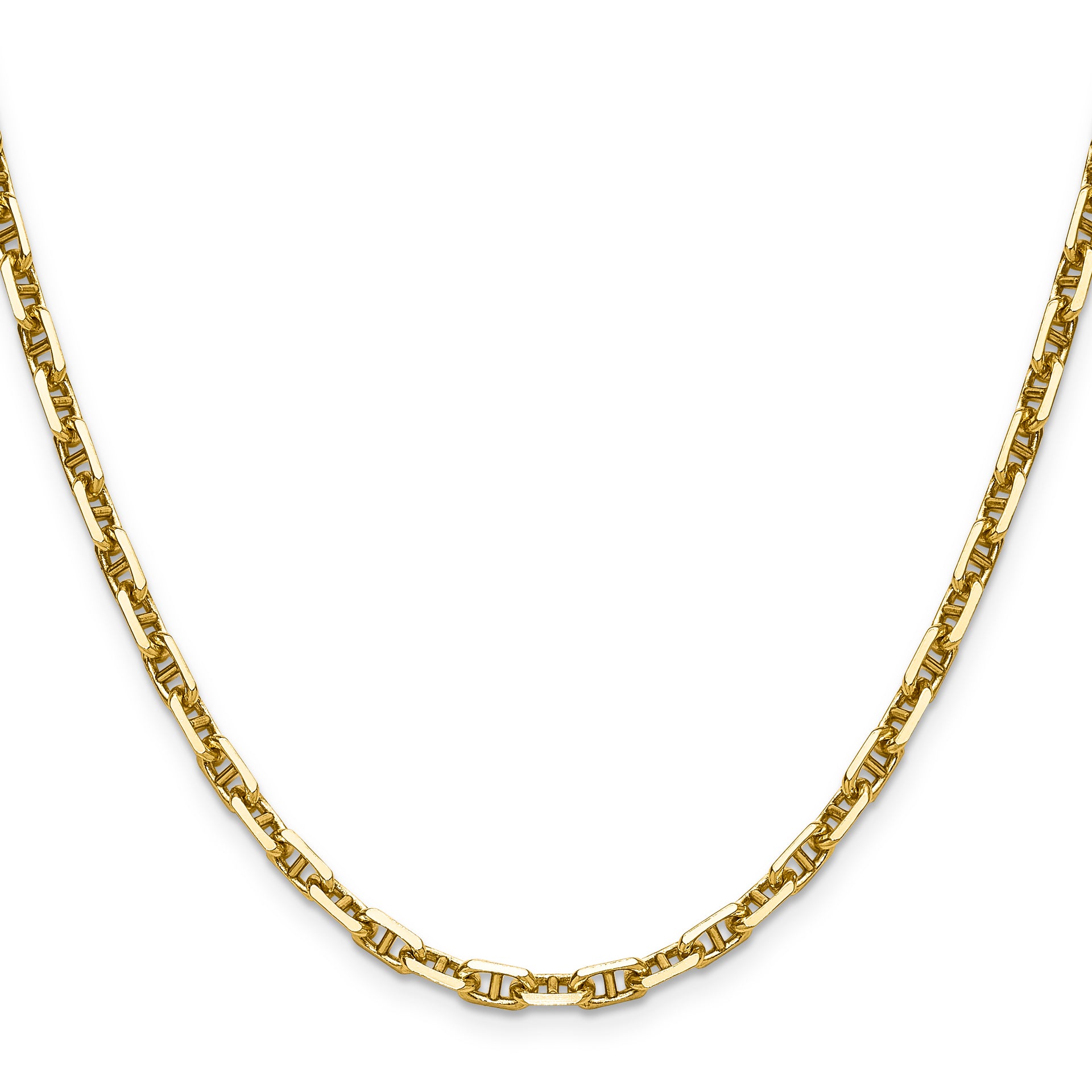 14k 4.1mm D/C Mariner Anchor Chain