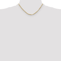 14k 2.75mm D/C Milano Rope Chain