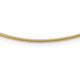 14K Yellow Gold 1.4mm Round Omega