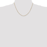 14k .8mm Octagonal Snake Chain