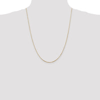 14k .9mm Octagonal Snake Chain