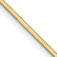 14k 1mm Octagonal Snake Chain