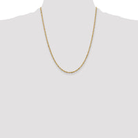 14k 2mm Singapore Chain