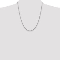 14k WG 1.7mm Singapore Chain