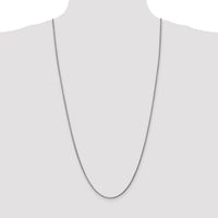 14k White Gold 2.1mm D/C Spiga Chain
