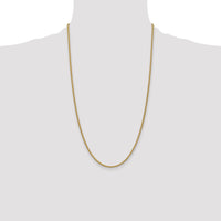 14k 2.1mm Spiga Chain
