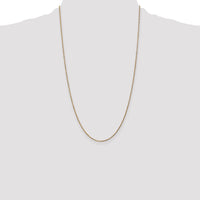 14k 1.05mm D/C Spiga with Spring Ring Clasp Chain