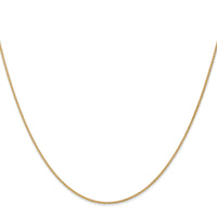 14k 1.05mm Spiga with Lobster Clasp Chain