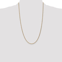 14k 1.7mm Spiga Chain