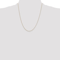 14k .6mm D/C Round Open Link Cable Chain