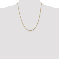 14k 1.8mm Forzantine Cable Chain