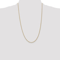 14k 1.8mm Forzantine Cable Chain