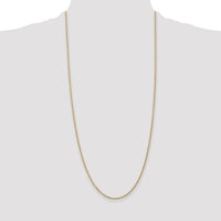 14k 1.8mm Forzantine Cable Chain