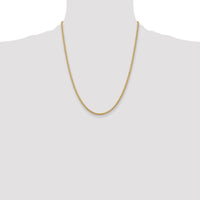 14k 2.5mm Spiga Chain