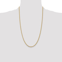 14k 2.5mm Spiga Chain