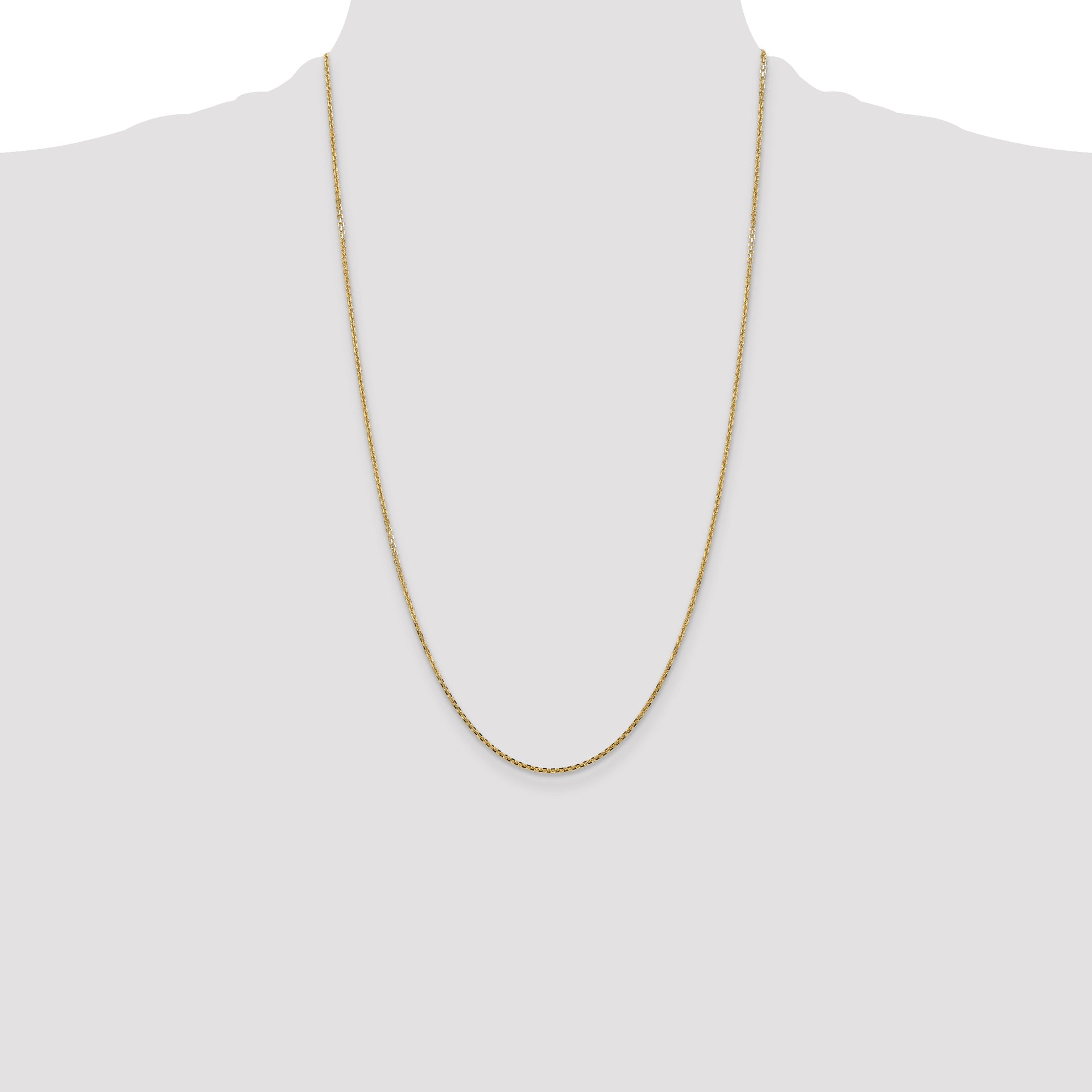 14k 1.45mm D/C Cable Chain