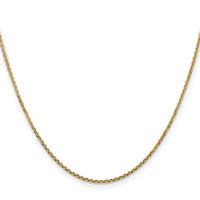 14k 1.45mm D/C Cable Chain