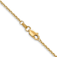 14k 1.45mm D/C Cable Chain