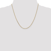 14k 1.65mm D/C Cable Chain