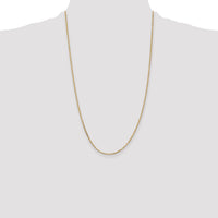 14k 1.65mm D/C Cable Chain