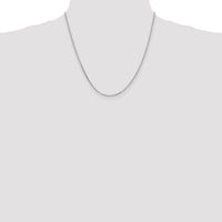 14k White Gold 1.65mm D/C Cable Chain
