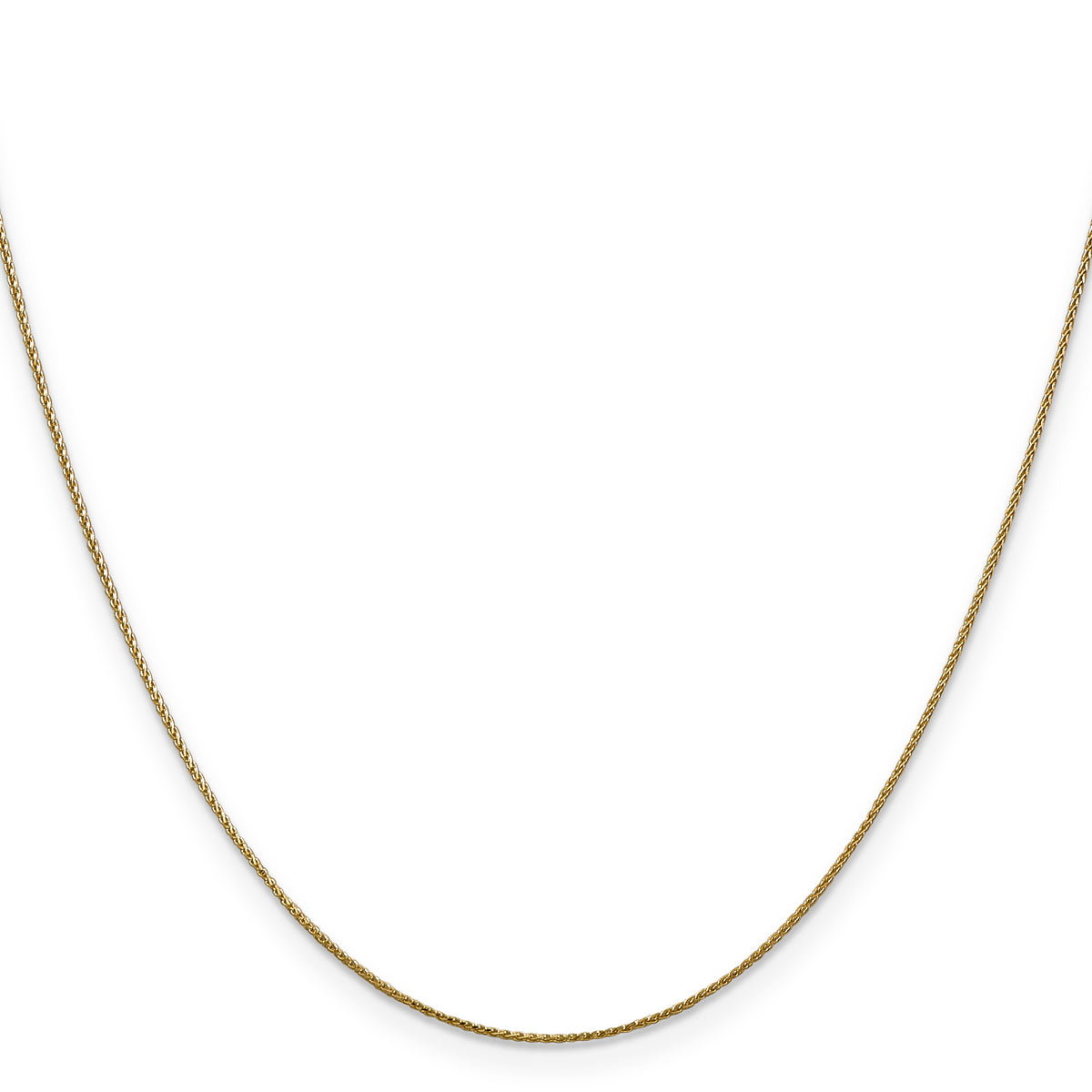 14k .85mm D/C Spiga with Lobster Clasp Chain