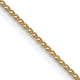14k .85mm D/C Spiga with Lobster Clasp Chain