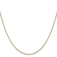 14k .85mm D/C Spiga with Lobster Clasp Chain