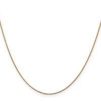14k .85mm D/C Spiga with Spring Ring Clasp Chain