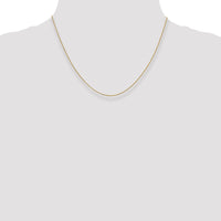14k .85mm D/C Spiga with Spring Ring Clasp Chain