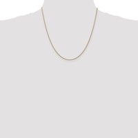 14k 1.05mm Diamond Cut Spiga with Lobster Clasp Chain