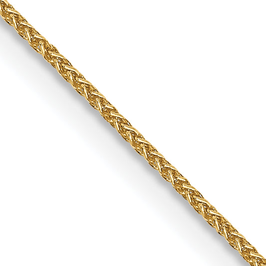 14k .85mm Spiga Chain